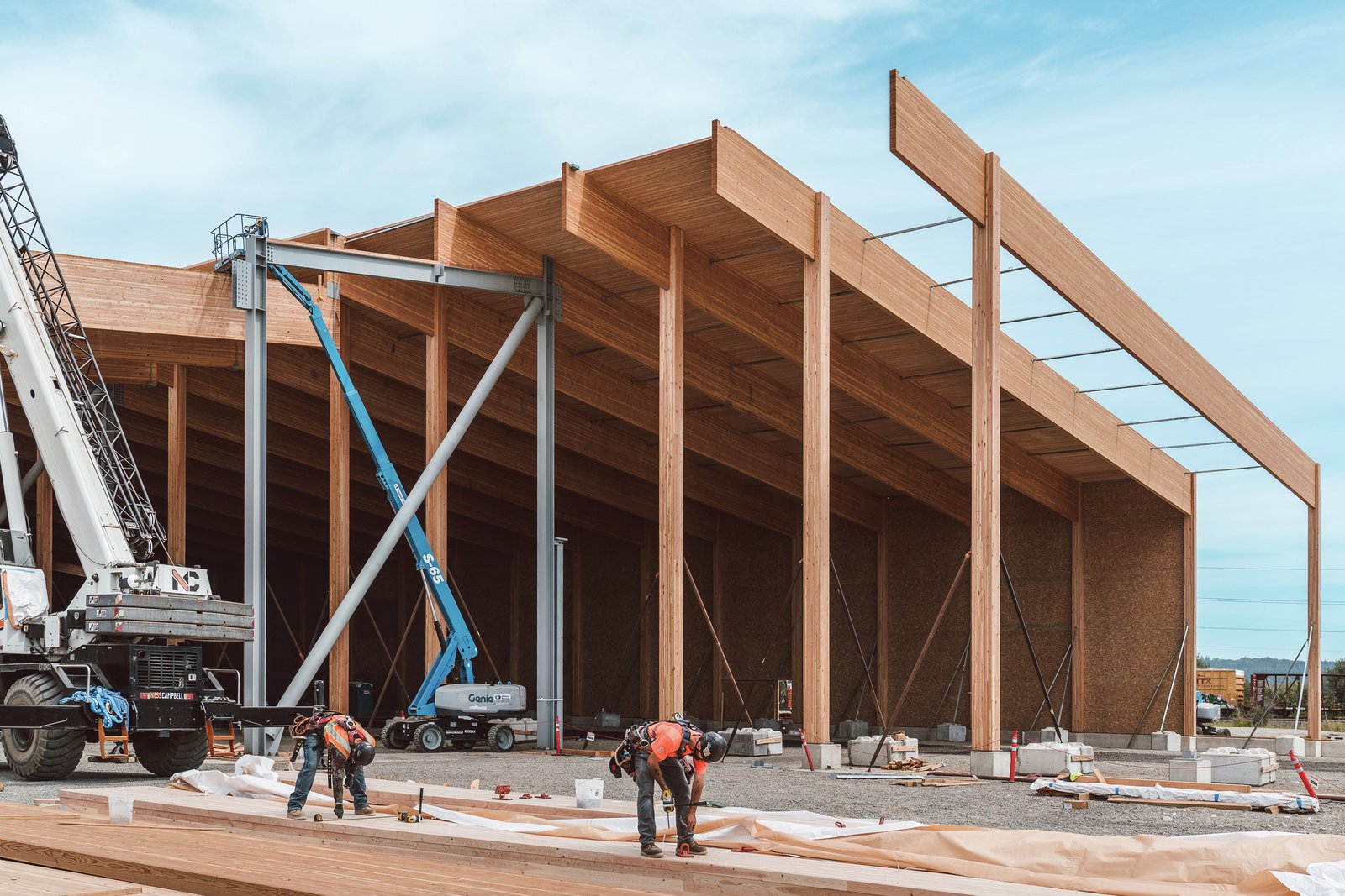 LEVER » Projects » Timberlab Independence Hall