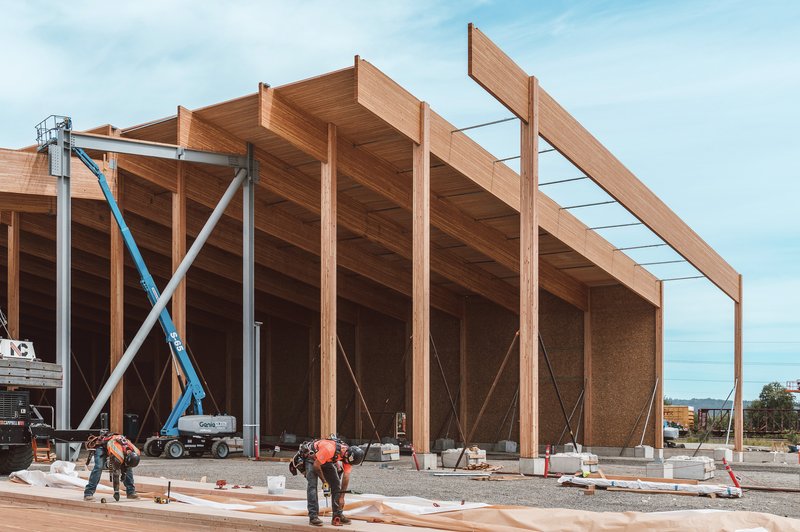 LEVER » Projects » Timberlab Independence Hall